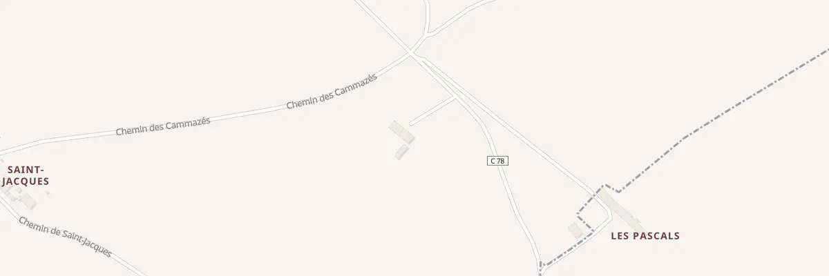 Plan du 620 Rte de Terre Blanche à Castelnaudary