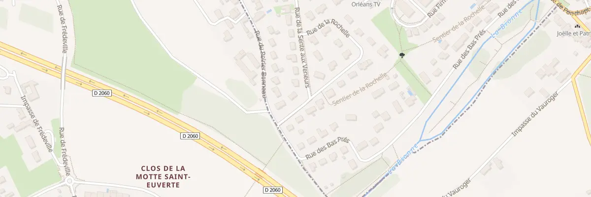 Plan du 4 Rue de la Sente aux Veneurs à Boigny-sur-Bionne