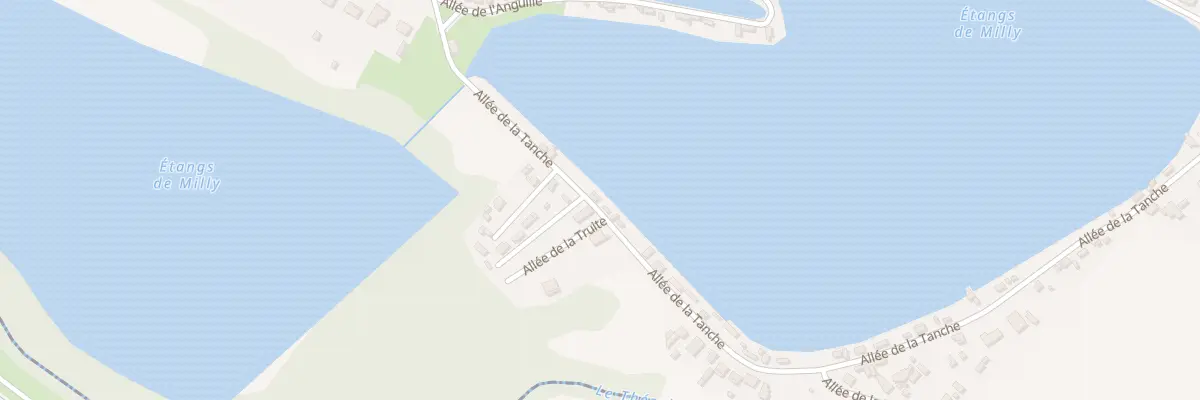 Plan du 96 All de la Tanche à Milly-sur-Thérain
