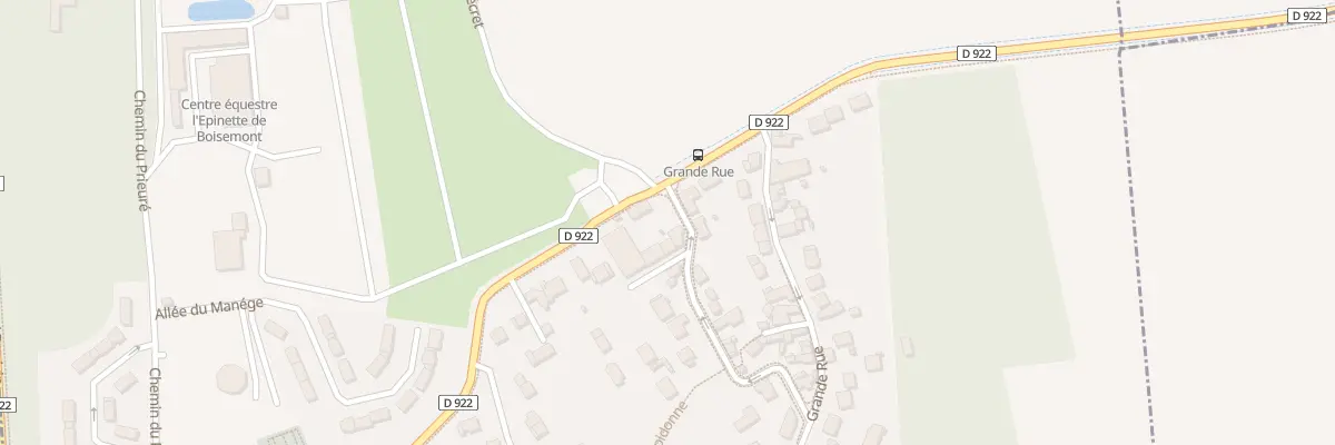 Plan du 2 Rue Maurice Fouquet à Boisemont