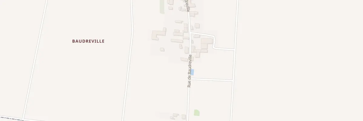 Plan du 18 Rue de Baudreville à Erceville