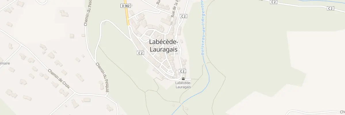 Plan du 59 Rue de la Mairie à Labécède-Lauragais