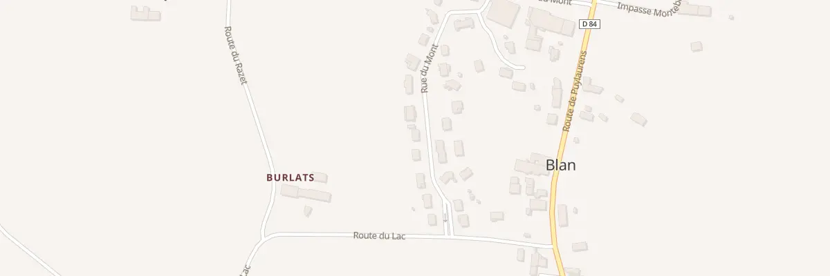 Plan du 32 Rue du Mont à Blan