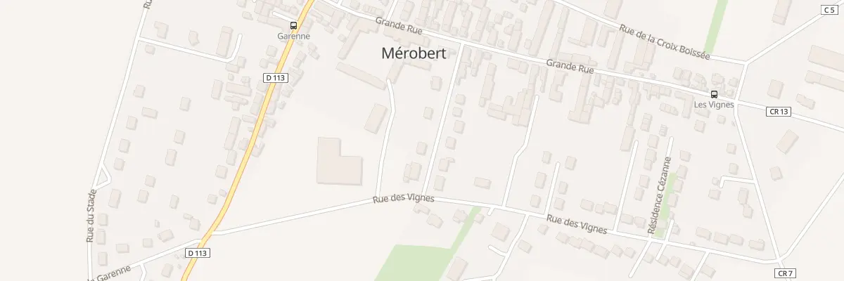 Plan du 3 Rue Traversière à Mérobert