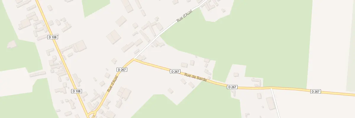 Plan du 2B Rue de Barde à Yvrench