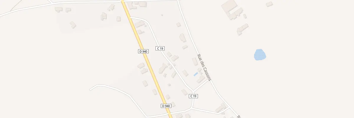 Plan du 25 La Forge à Pouligny-Notre-Dame
