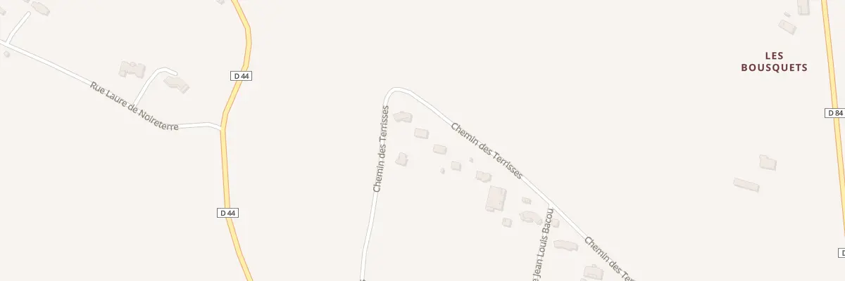 Plan du 35 Che des Terrisses à Palleville