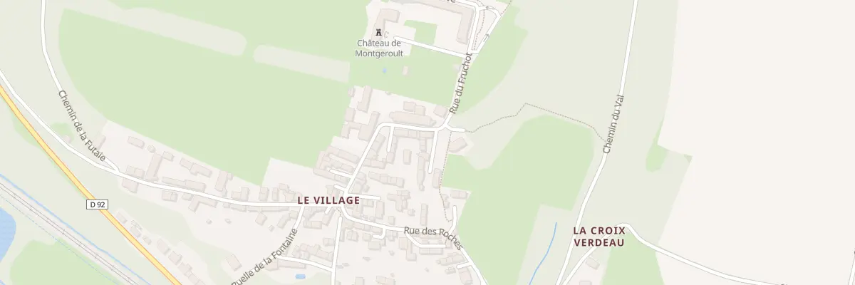 Plan du 2 Rle du Four à Montgeroult