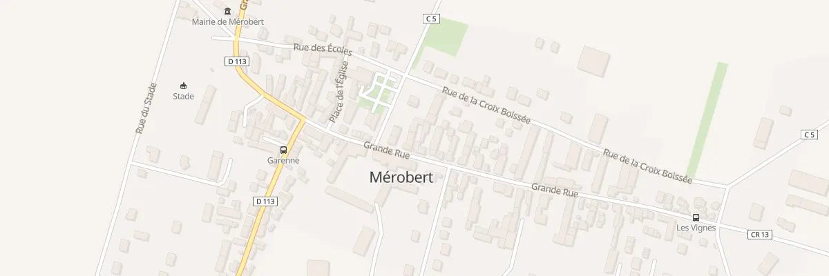 Plan du 35 Gr Gde Rue à Mérobert