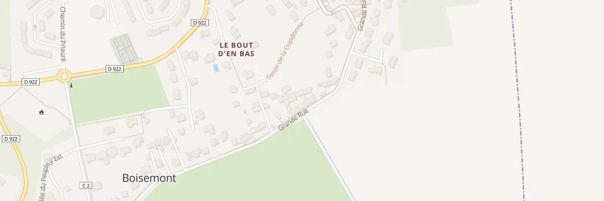 Plan du 50 Grande Rue à Boisemont