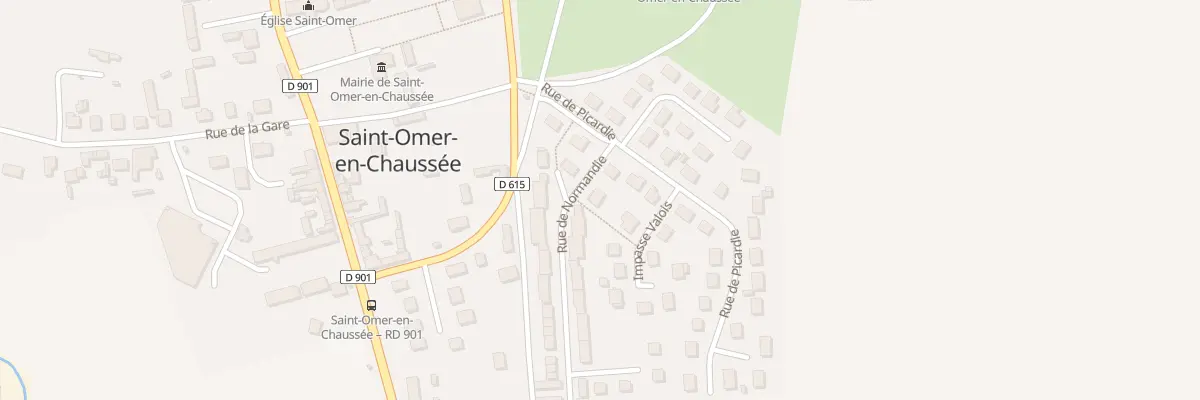 Plan du 3 Rue de Normandie à Saint-Omer-en-Chaussée