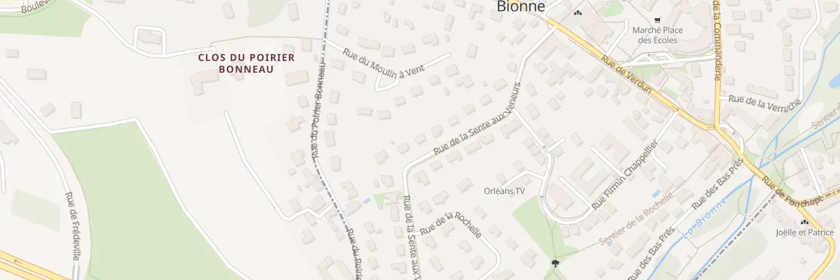 Plan du 26 Rue de la Sente aux Veneurs à Boigny-sur-Bionne