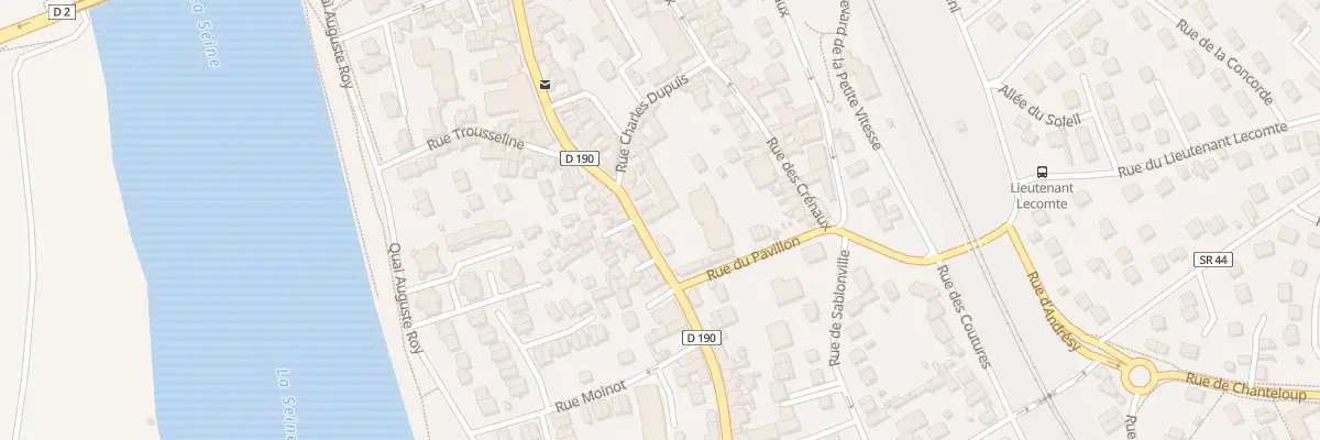 Plan du 86B Rue Paul Doumer à Triel-sur-Seine