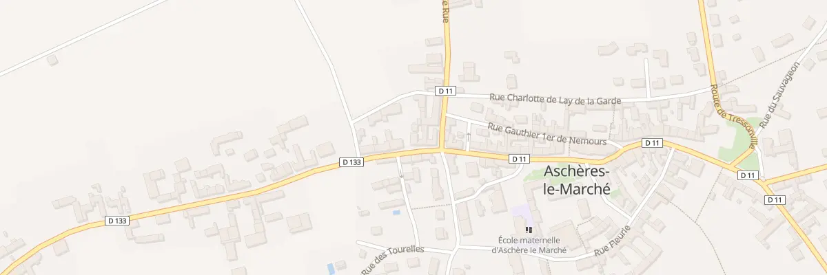 Plan du 4 Rue de Beaumont à Aschères-le-Marché