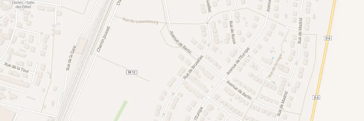 Plan du 30 Av de Berlin à Angerville