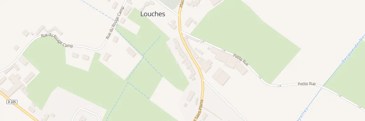 Plan du 64 Rue Saint Pierre à Louches