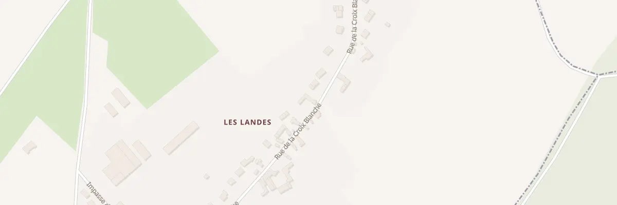 Plan du 33 Rue de la Croix Blanche au Mesnil-Théribus