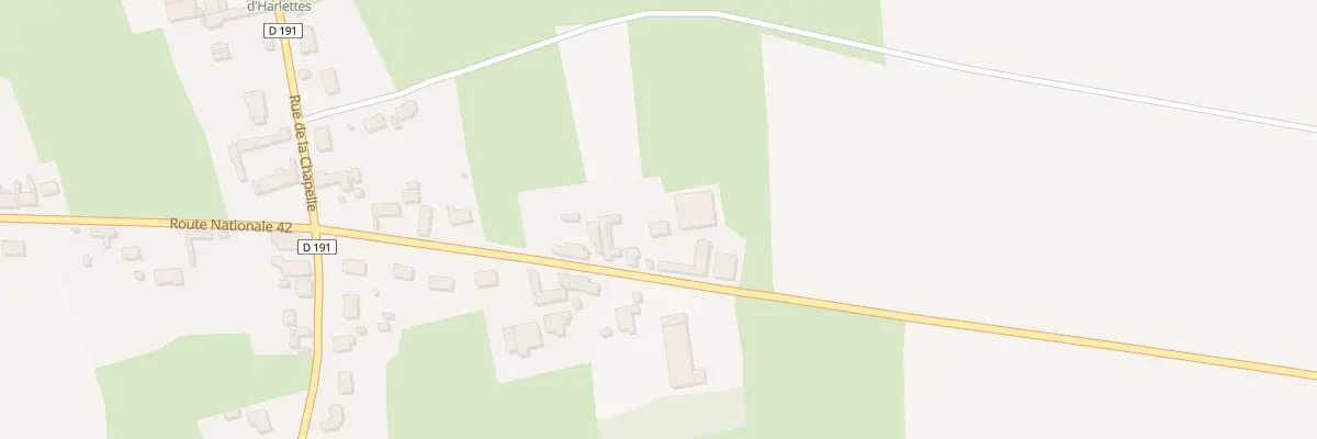 Plan du 8 Rte Nationale à Coulomby