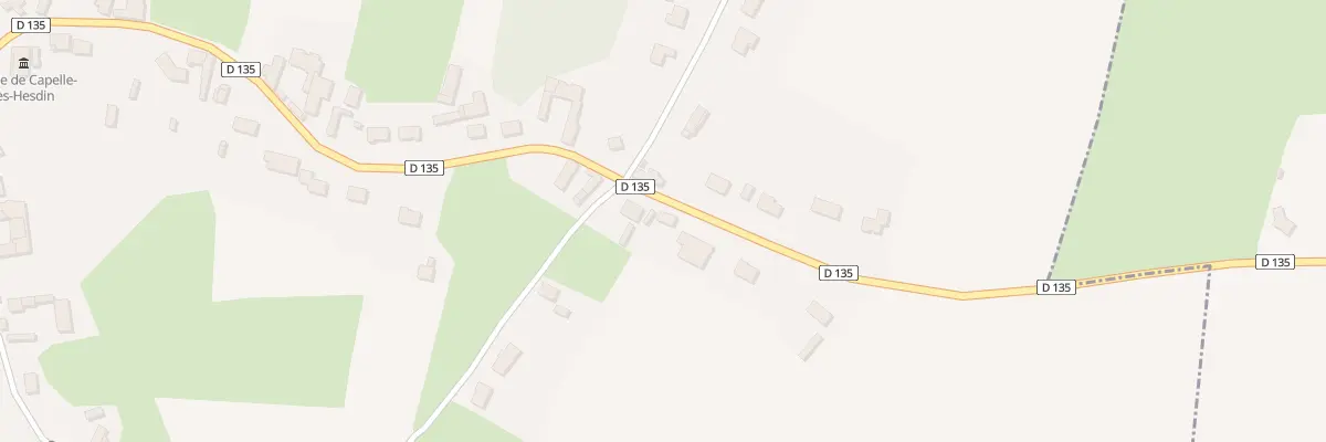 Plan du 568 Rue du Moulin Rouge à Capelle-lès-Hesdin