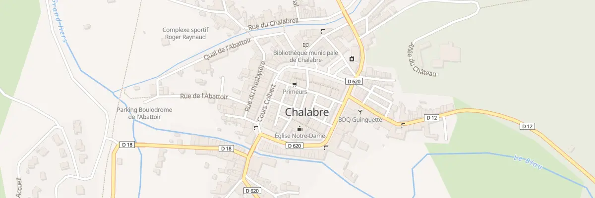 Plan du 10 Pl Esperance Folchet à Chalabre