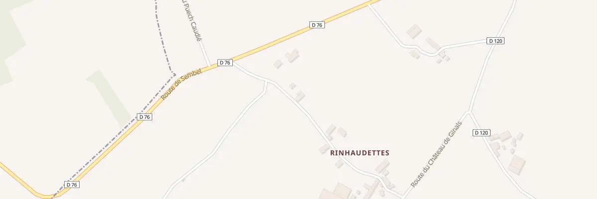 Plan du 5457 Rinhaudettes à Villeneuve