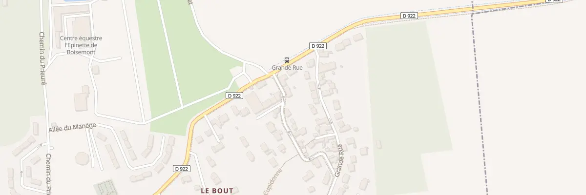 Plan du 1 Rue Maurice Fouquet à Boisemont