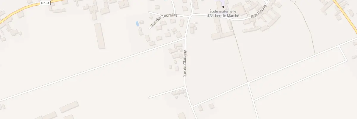 Plan du 22 Rue de Glatigny à Aschères-le-Marché