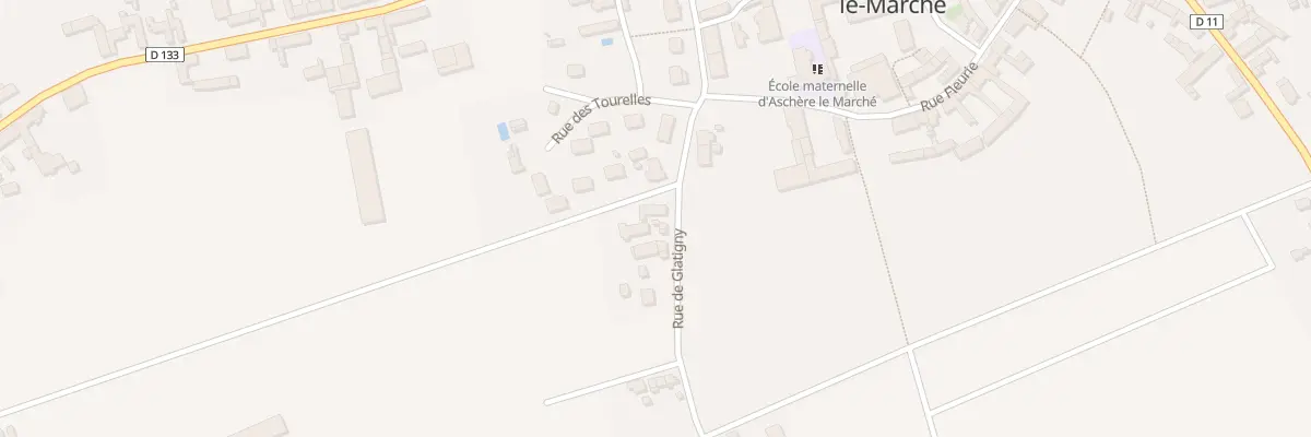 Plan du 18 Rue de Glatigny à Aschères-le-Marché