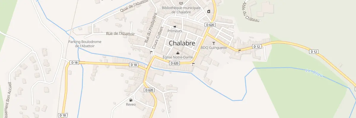 Plan du 222 Crs Sully à Chalabre