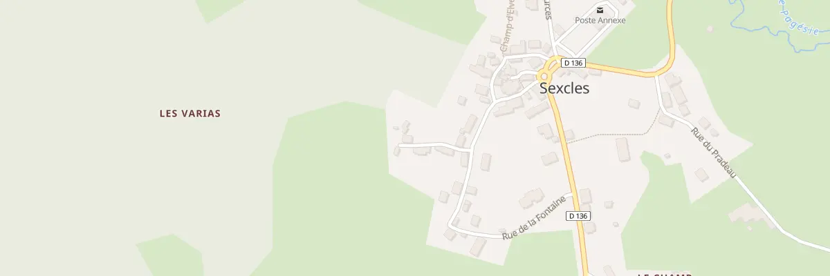 Plan du 2 Imp de l’Estang Court à Sexcles