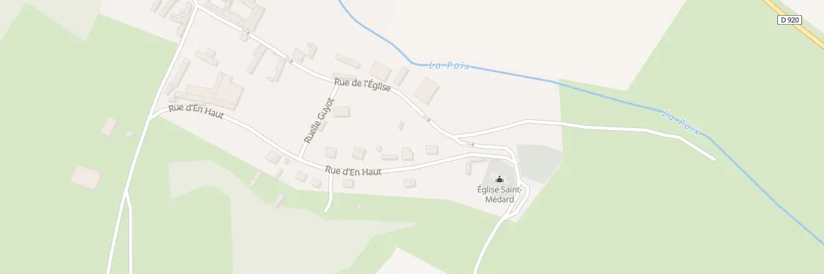 Plan du 10 Rue d’En Haut à Blangy-sous-Poix