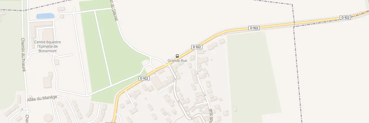 Plan du 38 Rue de Vauréal à Boisemont