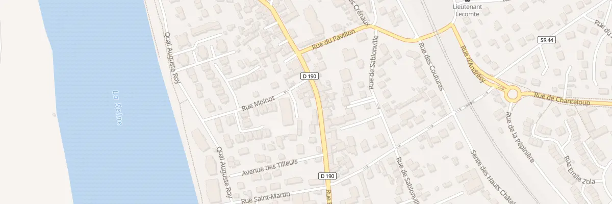 Plan du 45B Rue Paul Doumer à Triel-sur-Seine