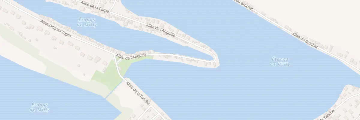 Plan du 7 All de l’Anguille à Milly-sur-Thérain