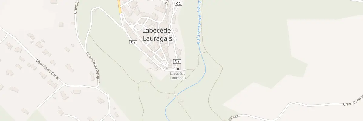 Plan du 81 Che de Ronde à Labécède-Lauragais