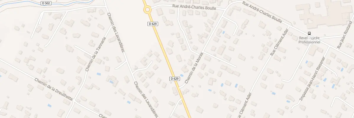 Plan du 14 Rue Pasteur à Revel