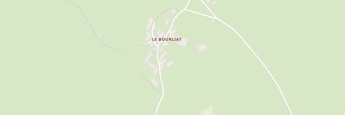 Plan du 6 Le Bourliat à Roches