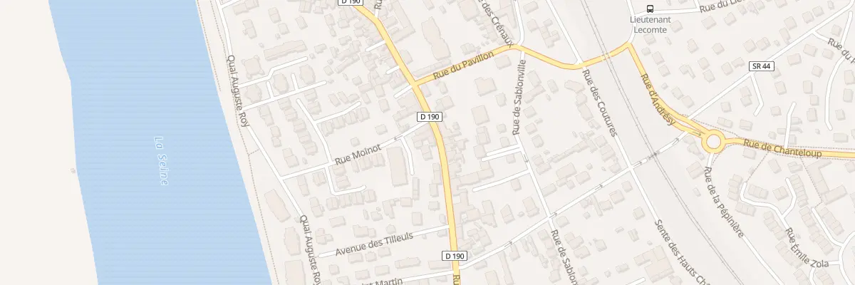 Plan du 47 Rue Paul Doumer à Triel-sur-Seine