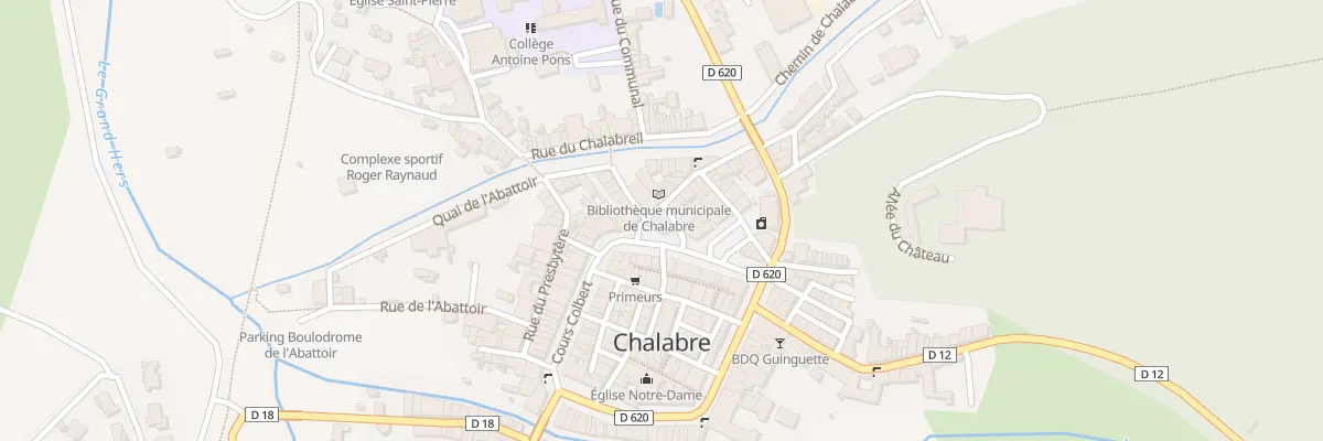 Plan du 38 Crs d’Aguesseau à Chalabre