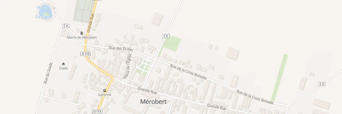 Plan du 2B Rue de la Croix Boissée à Mérobert