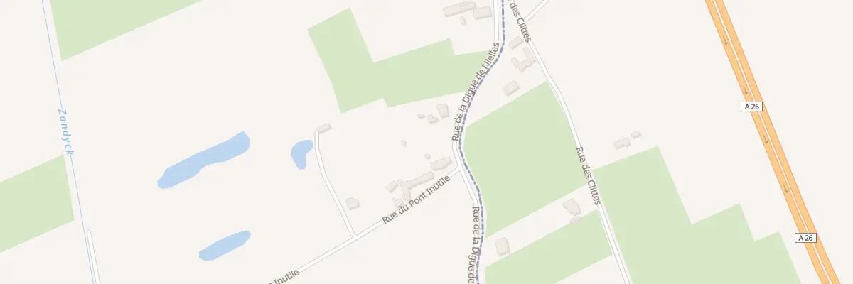 Plan du 627 Rue de la Digue de Nielles à Ardres