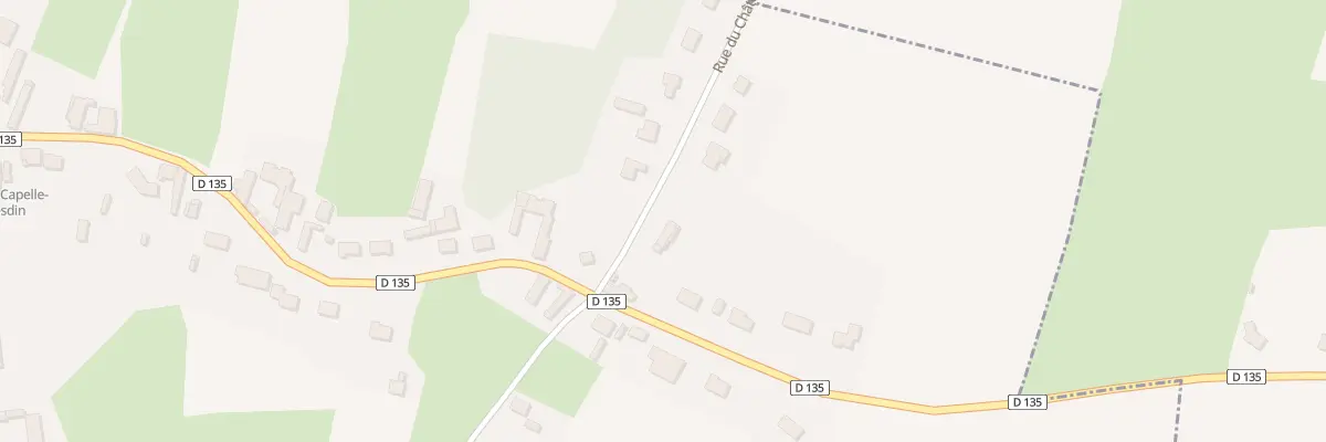 Plan du 54 Rue du Château d’Eau à Capelle-lès-Hesdin