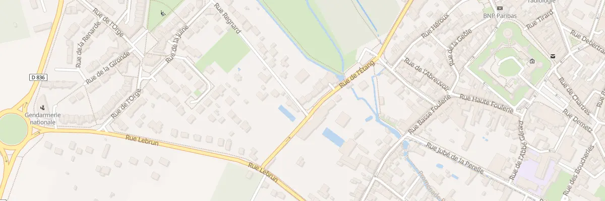 Plan du 12B Rue de l’Etang à Dourdan
