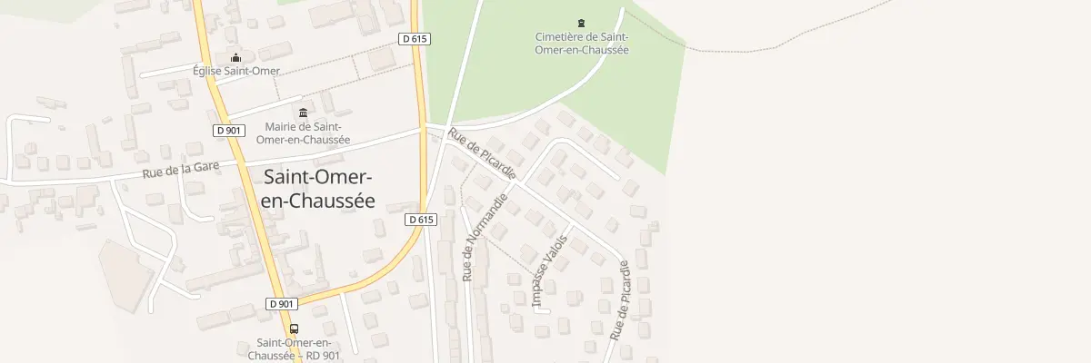 Plan du 5 Rue de Picardie à Saint-Omer-en-Chaussée