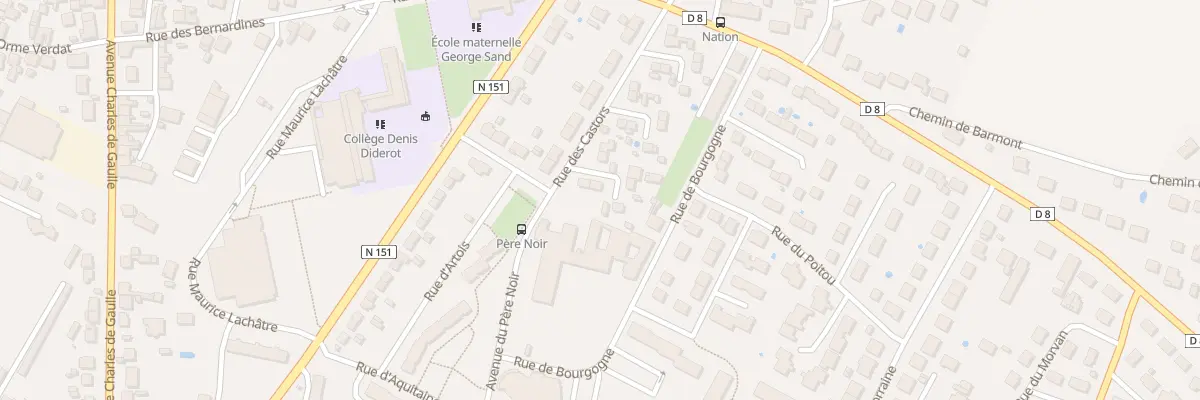 Plan du 39 Rue des Castors à Issoudun