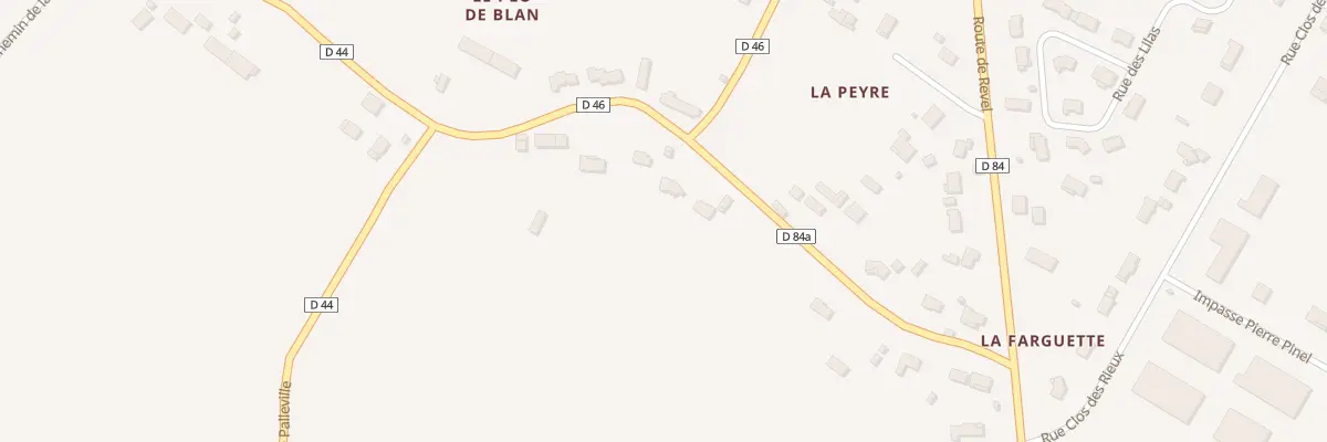 Plan du 5399 Plo de Blan à Blan