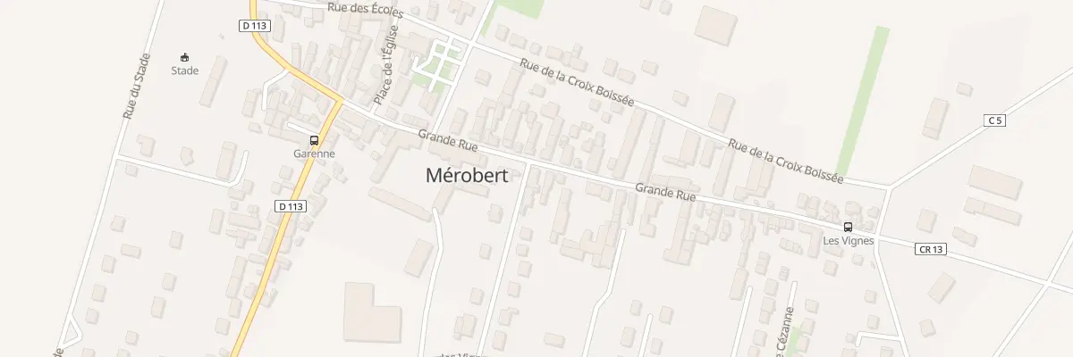 Plan du 32 Grande Rue à Mérobert