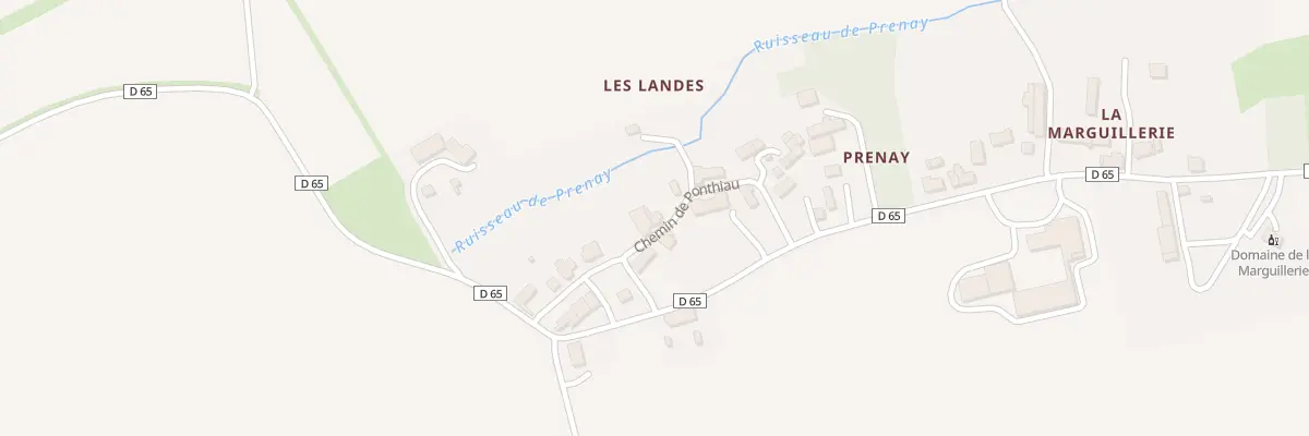 Plan du 138 Che de Ponthiau à Diou
