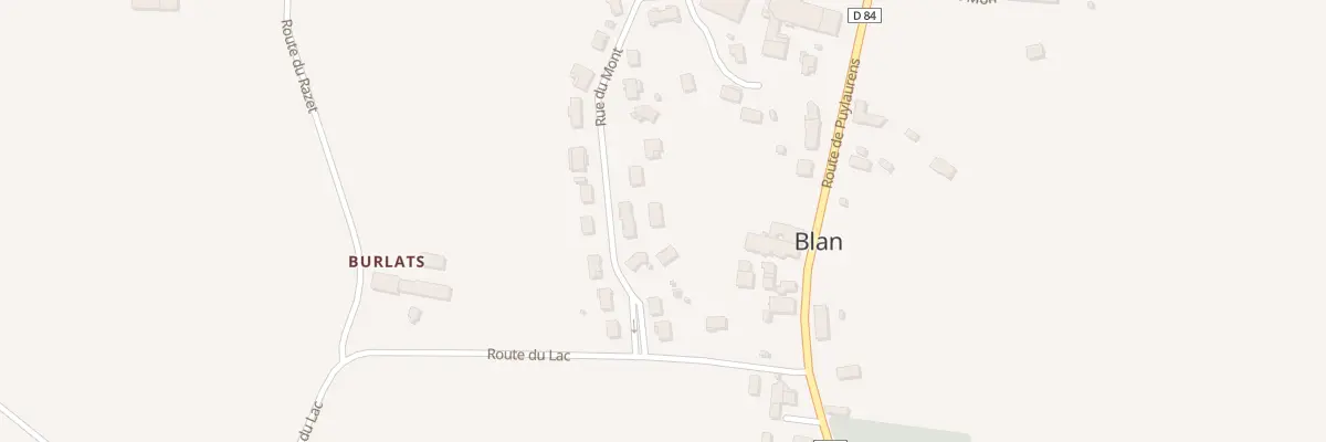Plan du 17 Rue du Mont à Blan