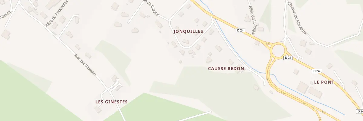 Plan du 5015 Cité des Jonquilles à Toulonjac